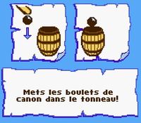 une photo d'Ã©cran de Barbie - Chasse au Tresor Sous-Marine sur Nintendo Game Boy Color